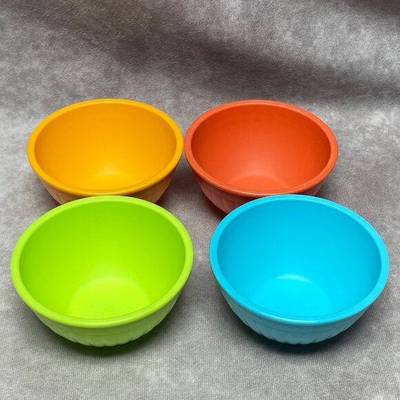 Nordic Ware Prep N Serve Mini Bowls Bright Colors Set Of 4 8 Oz BPA Free USA - Picture 1 of 7